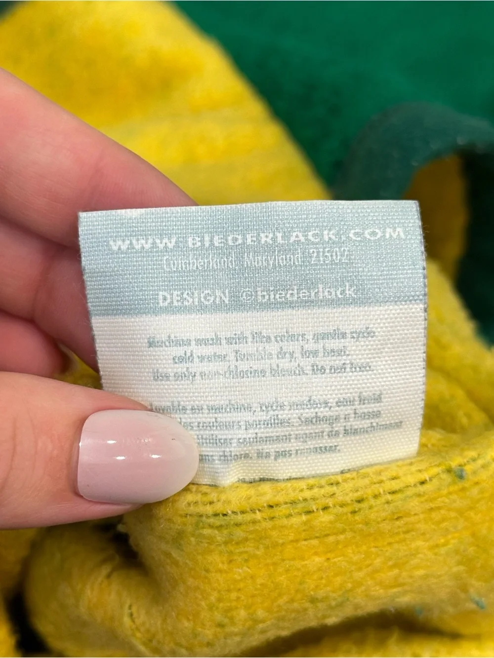 Vintage 2000s Biederlack John Deere Green & Yellow Pillow Cases Set of 2 USA